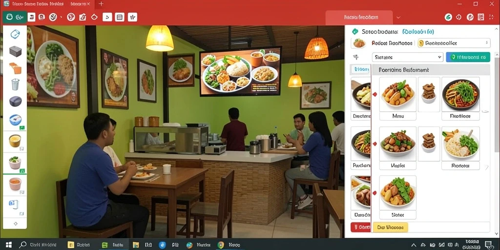 Tampilan antarmuka yang intuitif dan mudah digunakan.