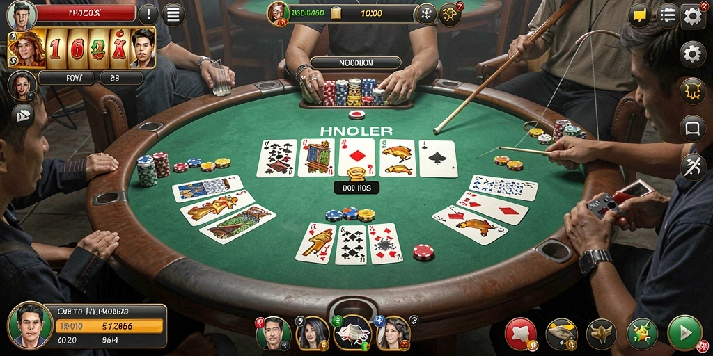 Tangkapan layar menunjukkan mode permainan seru di 9ZKGAMES.