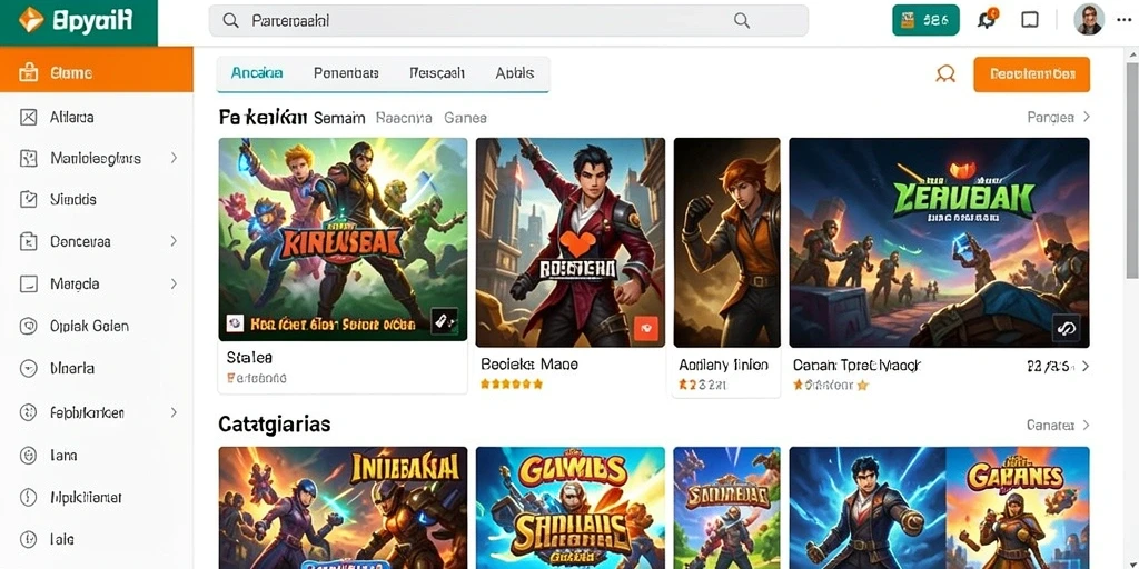 Tampilan dashboard yang menarik dan intuitif.