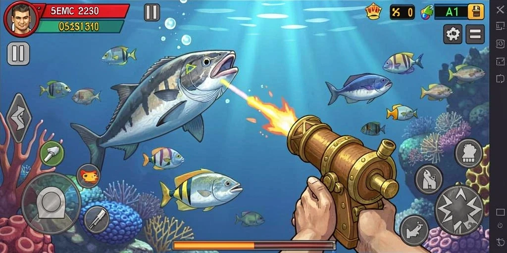 Tangkapan layar menunjukkan mode multiplayer yang seru.