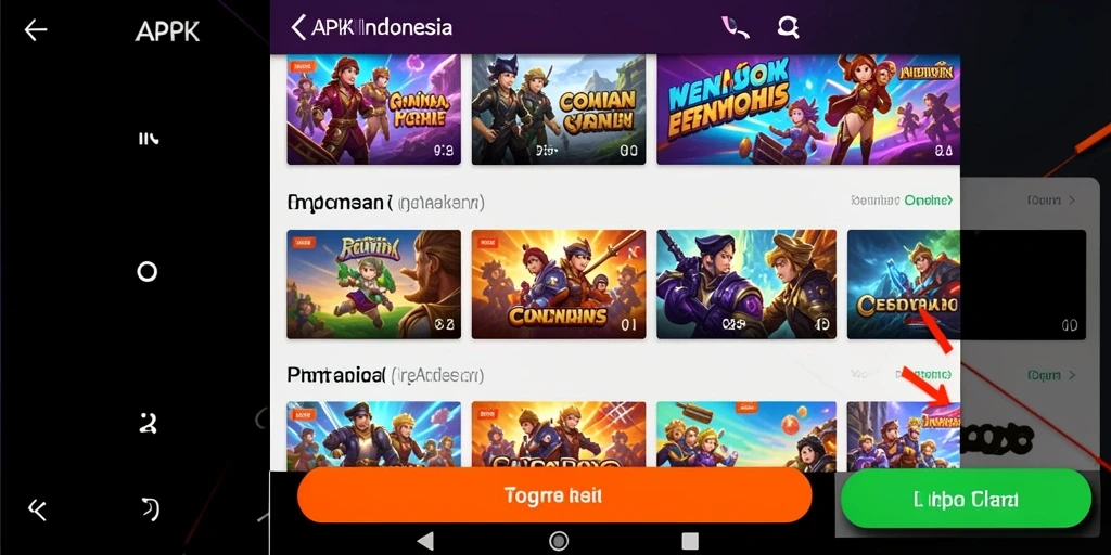 Tampilan awal COLOKSGP yang menarik dan user-friendly.