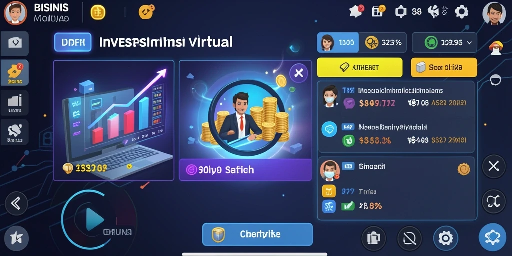 Screenshot menampilkan karakter dalam misi seru.