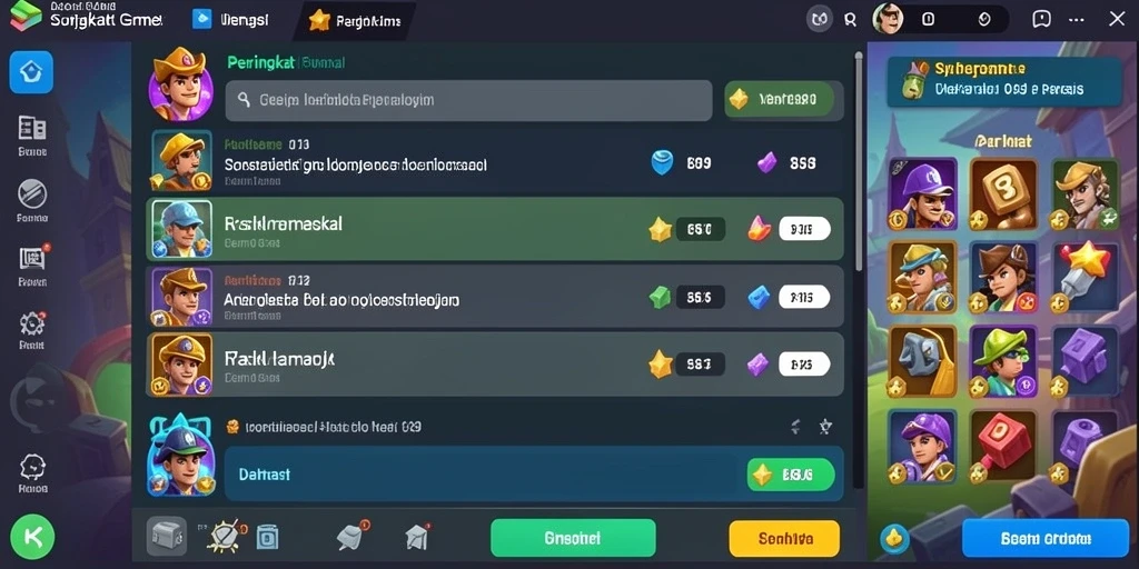 Tampilan antarmuka yang sederhana dan intuitif.