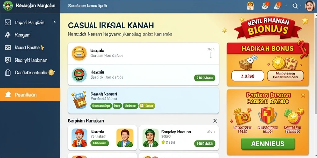 Tampilan awal JKT8 yang menarik dan intuitif.