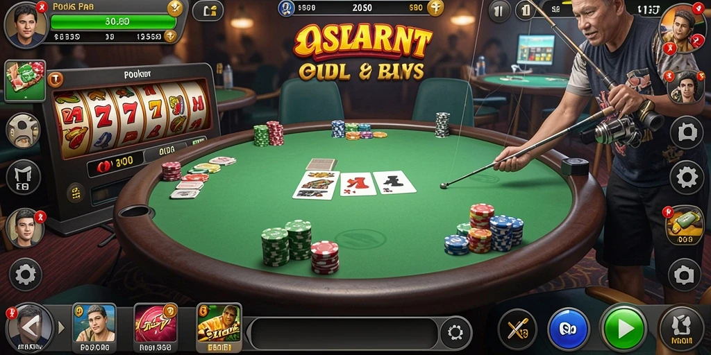 Screenshot menampilkan karakter utama dalam pertarungan epik.