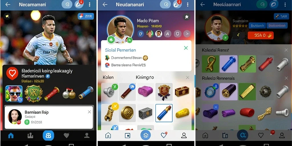 Tampilan antarmuka yang menarik dan user-friendly.