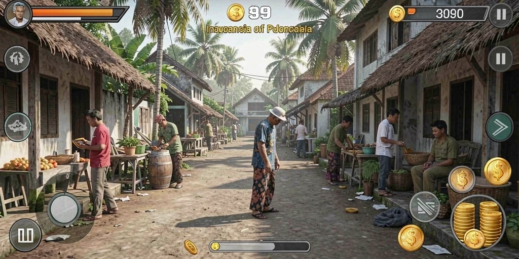 Menampilkan grafis game yang menawan.