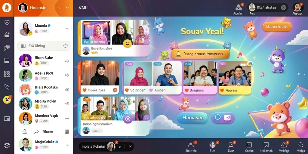 Tampilan antarmuka yang menarik dan mudah digunakan.