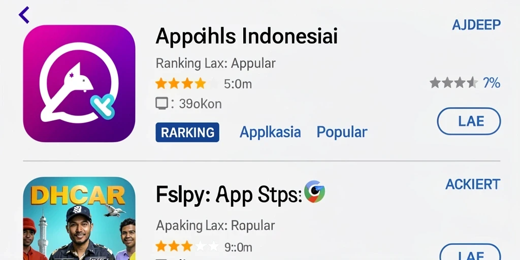 Tampilan menarik dengan tema permainan yang beragam.
