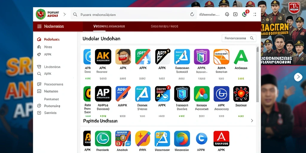 Screenshot menunjukkan tampilan utama permainan yang menarik.
