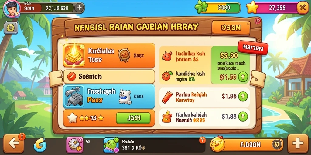 Tangkapan layar dari petualangan yang menakjubkan.