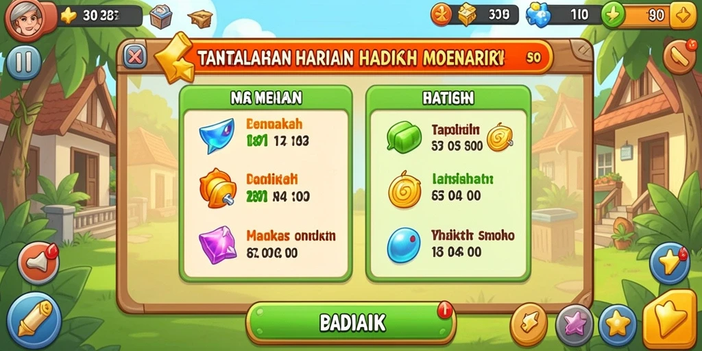 Tampilan awal game SPBU77 yang menawan.