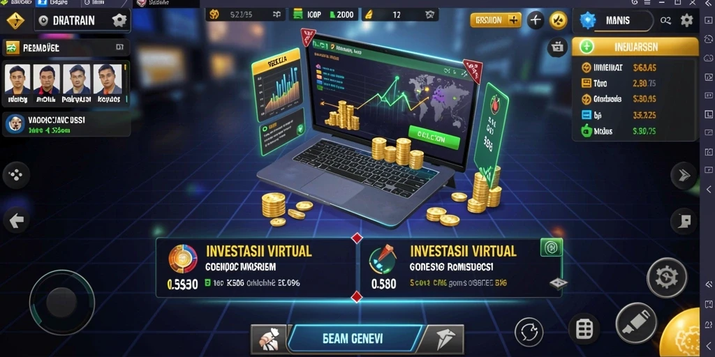 Tampilan menu utama TOPANHOKI yang menarik.