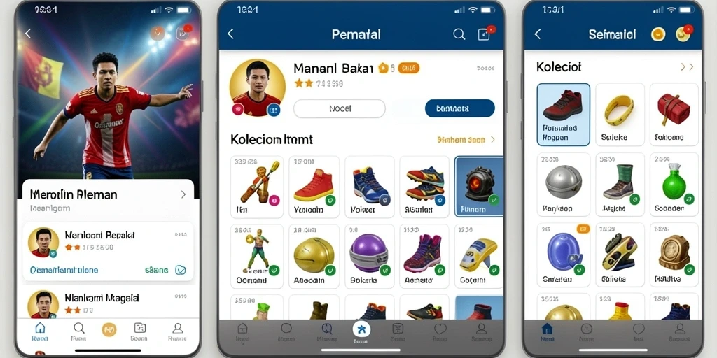 Tampilan antarmuka yang menarik dan mudah dinavigasi.