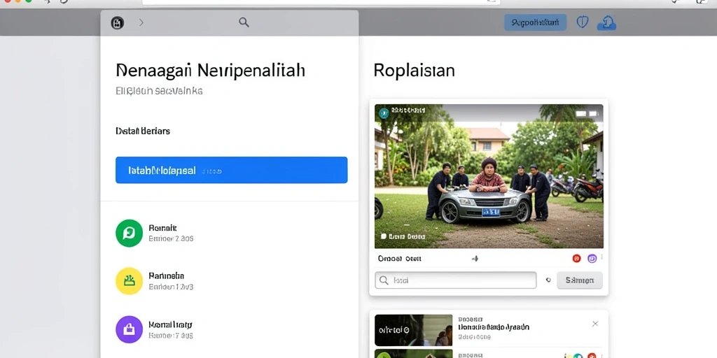 Tampilan antarmuka yang modern dan menarik.
