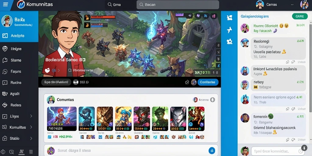 Screenshot antarmuka pengguna yang menarik.